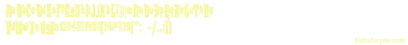 KabrioletDecor-fontti – keltaiset fontit