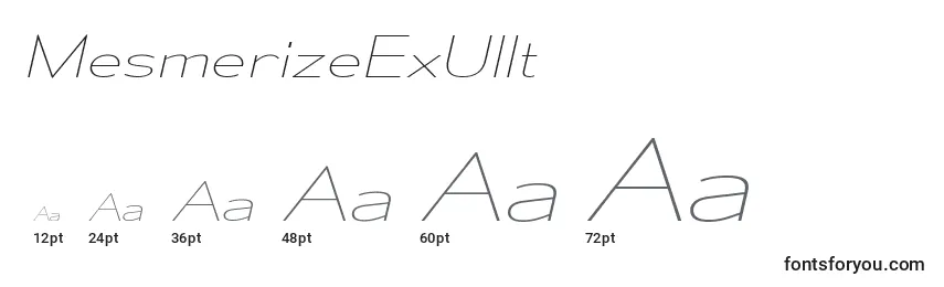 MesmerizeExUlIt Font Sizes
