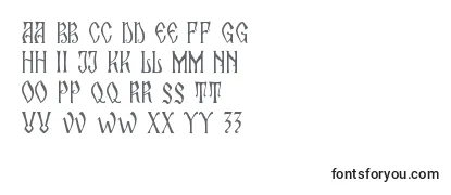 Обзор шрифта ZamolxisIi