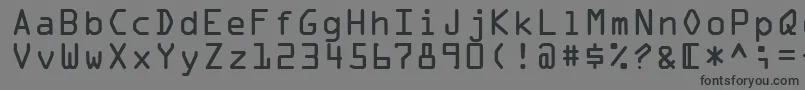 Más sobre la fuente OcrARegular fuente OcrARegular – Fuentes Negras Sobre Fondo Gris
