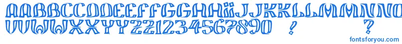 JmhFelizOut Font – Blue Fonts