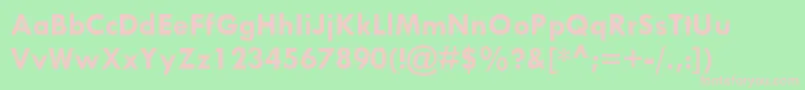 TwCenMtРџРѕР»СѓР¶РёСЂРЅС‹Р№ Font – Pink Fonts on Green Background