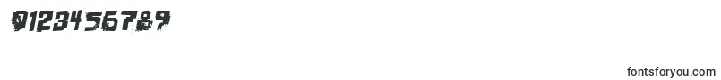 Шрифт PixelDeadItalic – шрифты для цифр и чисел
