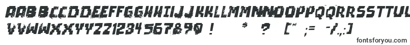 PixelDeadItalic Font – Incomprehensible Fonts