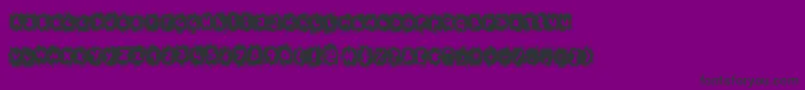 More about TpfKrikkelKrakkel Font TpfKrikkelKrakkel Font – Black Fonts on Purple Background