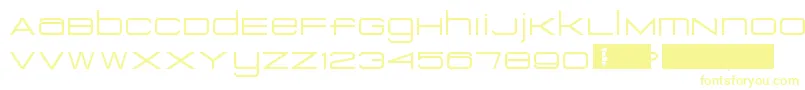 Więcej informacji o czcionce Eurosteal Czcionka Eurosteal – żółte czcionki