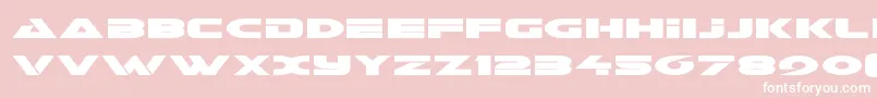 Galantexpand Font – White Fonts on Pink Background
