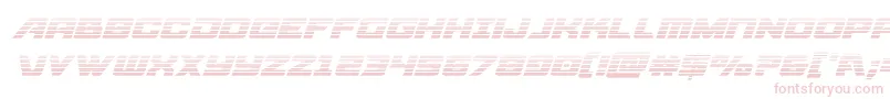 Aircruisergradital Font – Pink Fonts on White Background