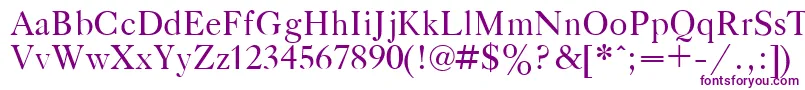 GazetaTitulPlain.001.001 Font – Purple Fonts on White Background
