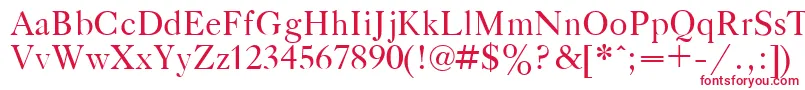 GazetaTitulPlain.001.001 Font – Red Fonts on White Background