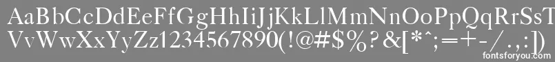 GazetaTitulPlain.001.001 Font – White Fonts on Gray Background