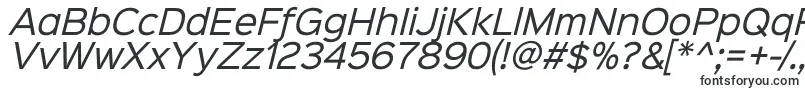 フォントSinkinsans400italic – Adobe Acrobat用のフォント