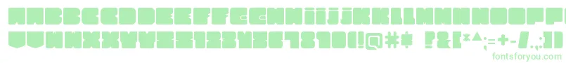 CubesityRoundedV2 Font – Green Fonts