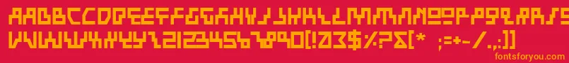 Подробнее о шрифте Beamb Шрифт Beamb – оранжевые шрифты на красном фоне