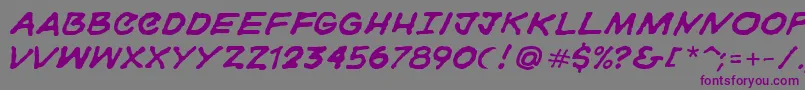 More about Gorski Font Gorski Font – Purple Fonts on Gray Background