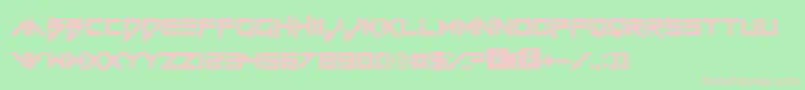 VerminVibes1989 Font – Pink Fonts on Green Background