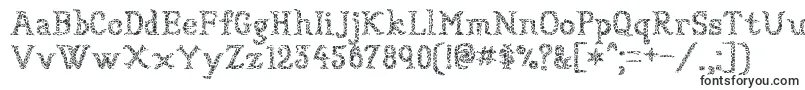 Шрифт Sundried – шрифты для текста