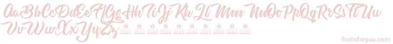More about AstroveganPersonalUse Font AstroveganPersonalUse Font – Pink Fonts on White Background