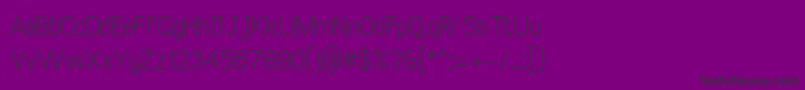 SmileySansRegular2 Font – Black Fonts on Purple Background