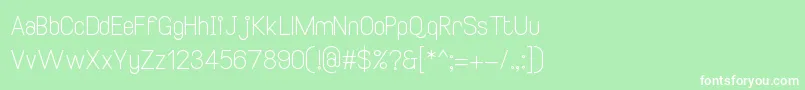 More about SmileySansRegular2 Font SmileySansRegular2 Font – White Fonts on Green Background