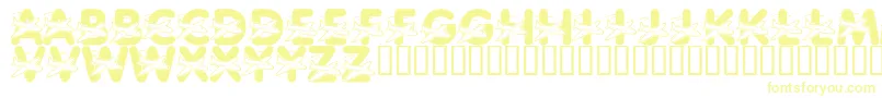 Więcej informacji o czcionce LmsWeLoveToFly Czcionka LmsWeLoveToFly – żółte czcionki
