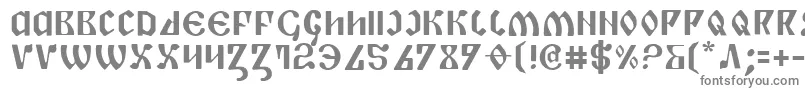 Шрифт Piper – серые шрифты