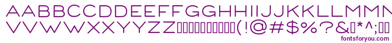 CorndemoRegular Font – Purple Fonts on White Background