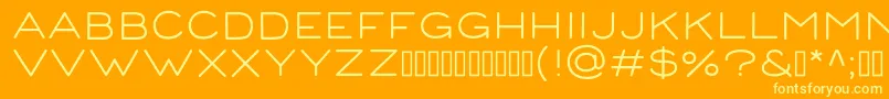 Más sobre la fuente CorndemoRegular fuente CorndemoRegular – Fuentes Amarillas Sobre Fondo Naranja