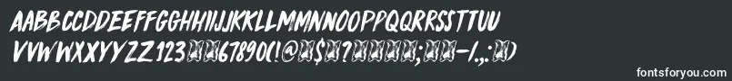 DkKnucklebones Font – White Fonts