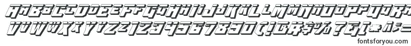 Шрифт Wbv53Dlaser – 3D шрифты