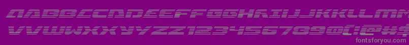 Weitere Informationen zur Iapetusgradital-Schriftart Iapetusgradital-Schriftart – Graue Schriften auf violettem Hintergrund