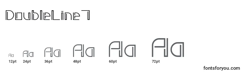 DoubleLine7 Font Sizes