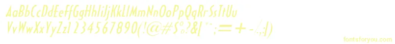 HalseycondsskItalic Font – Yellow Fonts