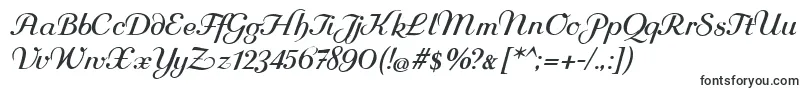 Rundkursiv Font – Handwritten Fonts
