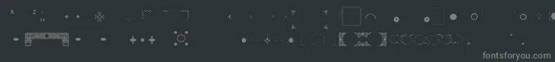 Police Pfornmtreasures3Layer4 – polices grises sur fond noir