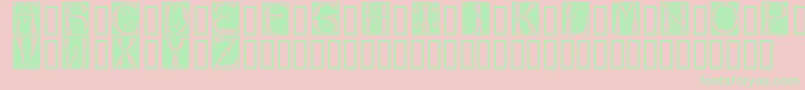 En savoir plus sur la police Jugend Police Jugend – polices vertes sur fond rose