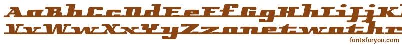 Шрифт Remarcle – коричневые шрифты на белом фоне