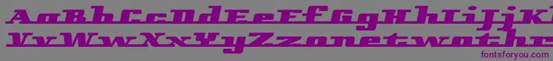 Шрифт Remarcle – фиолетовые шрифты на сером фоне