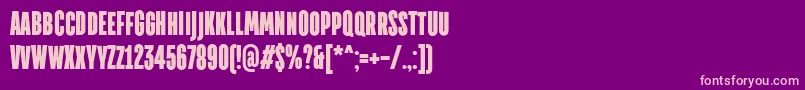 fuente TtdirectorsdemoblRegular – Fuentes Rosadas Sobre Fondo Morado