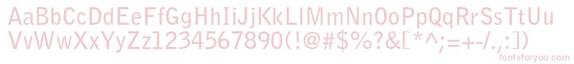 BellgothicstdBold Font – Pink Fonts on White Background