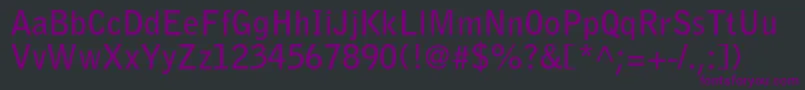 BellgothicstdBold Font – Purple Fonts on Black Background