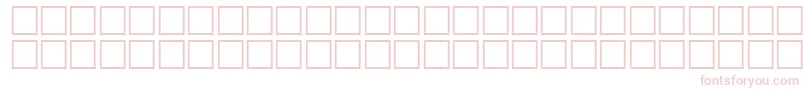HeshamGhornItalic Font – Pink Fonts on White Background