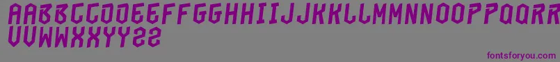 BeungeutSia Font – Purple Fonts on Gray Background