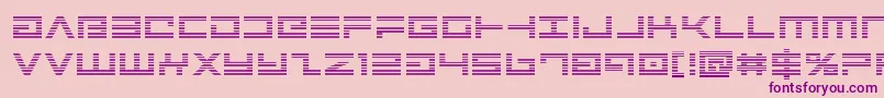 Avengergrad Font – Purple Fonts on Pink Background