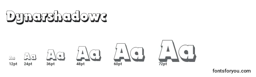 Dynarshadowc Font Sizes