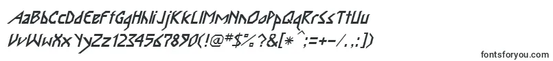 InkaBodItalic-Schriftart – TTF-Schriften