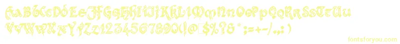 Kingthings Font – Yellow Fonts