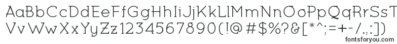 MiltonKeynesRegular-fontti – kirjafontit