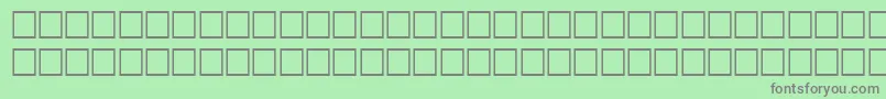 More about Odsfwf Font Odsfwf Font – Gray Fonts on Green Background
