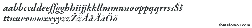 Шрифт GaramondpremrproBdit – финские шрифты
